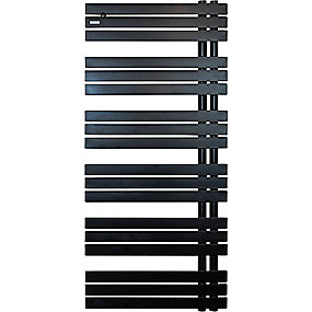 Kriss Stella Håndklædetørrer 1312x600mm matsort