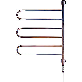 Kriss curvo Elektrisk håndklædetørrer 825x545mm.