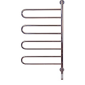 Kriss curvo Elektrisk håndklædetørrer 1025x545mm.