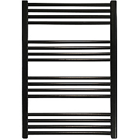 Kriss space håndklædetørrer 869x500mm. Til centralvarme, elvarmeelement el. til kombi-drift