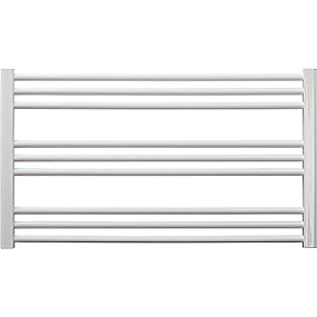 Kriss Space Håndklædetørrer 510x900 plan hvid