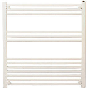 Kriss Space Light håndklædevarmer 800 x 800 mm. Hvid