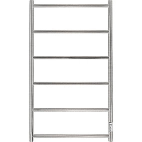 Kriss Håndklædetørrer 810x530mm, 60W, børstet rustfrit stål