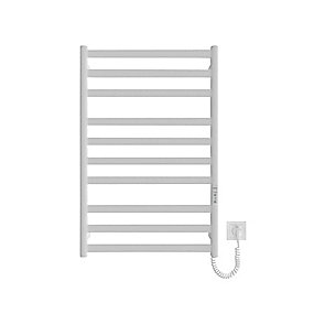 Kriss Kyiv el håndklædetørrer 770x530mm, mat hvid