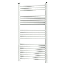Norm Håndklæderadiator 1150x600 mm. Lige rør. Hvid