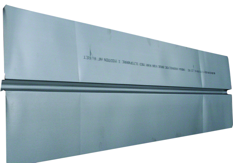 varmefordelingsplade Ø20 mm. 280x1150mm