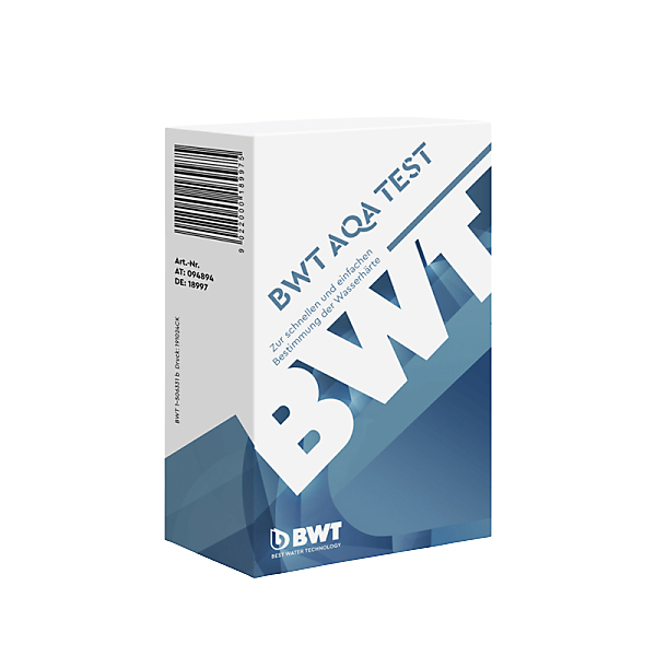 BWT testsæt til totalhårdhed Anvendes til AQA basic og AQA life.