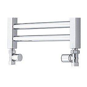 TVS ventilsæt 110 lige. 1/2'' tilslutning. Krom