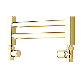 TVS manuelt ventilsæt, lige Guld PVD overfladebelægning