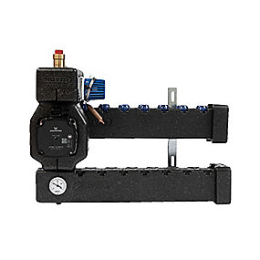 Wavin Midishunt 3 kredse. Isoleret med Grundfos pumpe