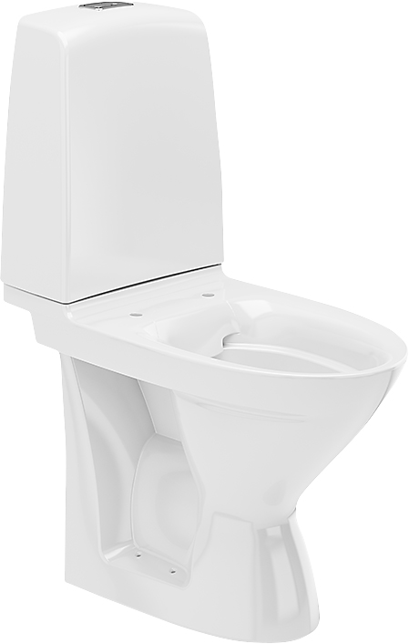 Ifö Spira toilet 6262 P-lås. Rimfree