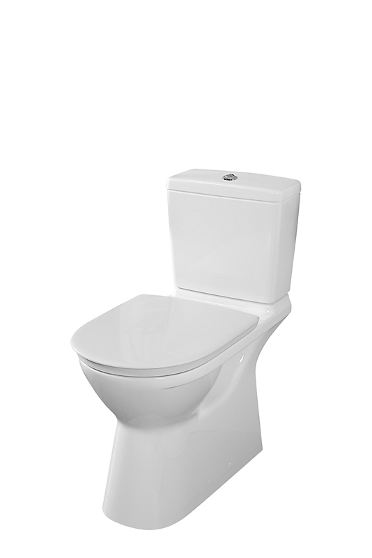 V&B O.Novo Vita toilet 360x680x460mm skjult P-lås hvid alpin. Uden cisterne