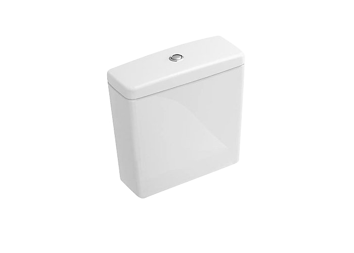 V&B 5760 O.Novo cisterne, vandtilgang sider/bagfra Duo, Hvid