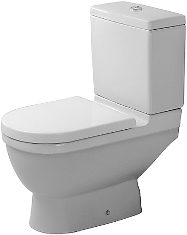 Duravit Starck 3 gulvtoilet med S-lås 360x655mm WonderGliss. Uden cisterne