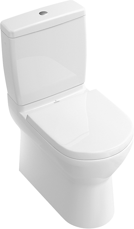 V&B O.Novo toilet 640x360x430mm skjult P-lås hvid alpin. Uden cisterne