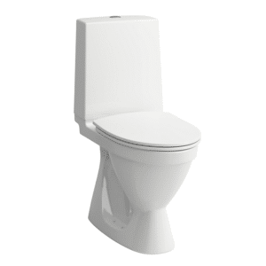 LAUFEN RIGO toilet med skjult S-lås - Hvid