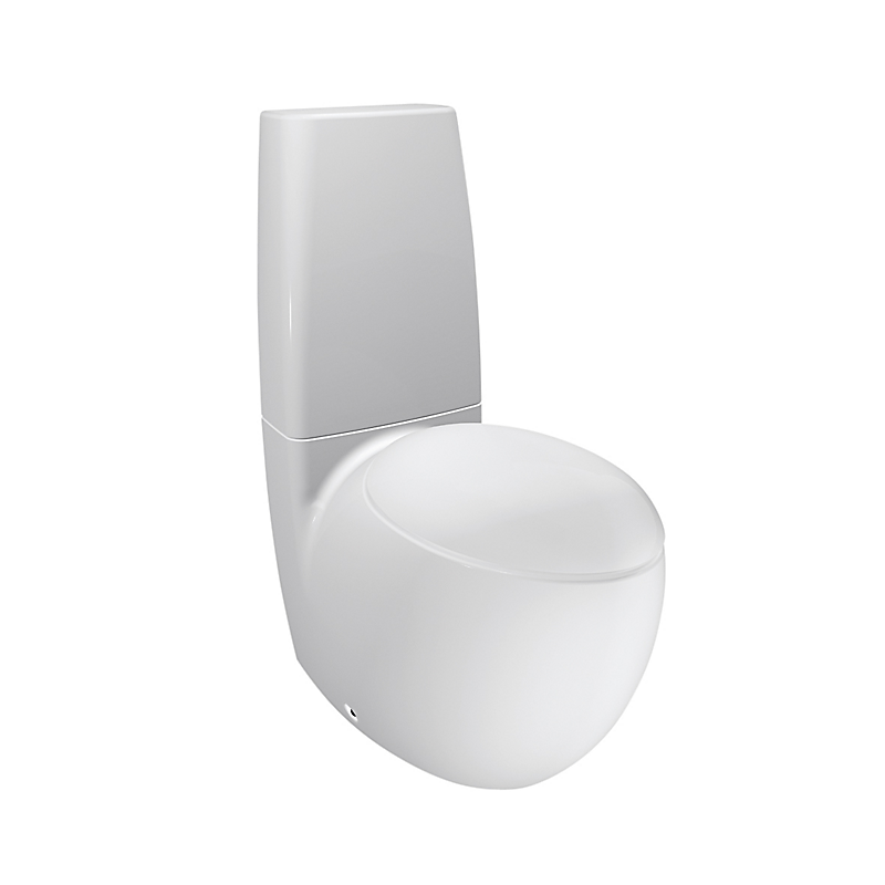 Laufen Alessi One toiletskål skjult lås hvid porcelæn med LCC. Uden cisterne