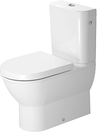 Duravit Darling New gulvtoilet med universallås 370x630mm. Uden cisterne. WonderGliss