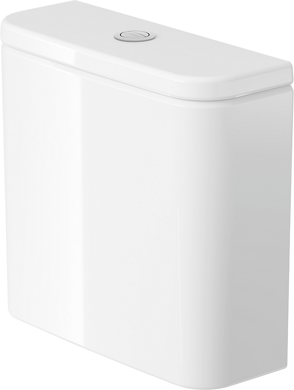 Duravit D-Code cisterne hvid 390x145 mm Inkl. indvendig garniture passer til 20600900002
