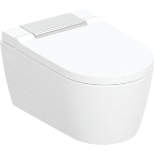 GEBERIT AquaClean Sela douchetoilet væghængt. Hvid / KeraTect