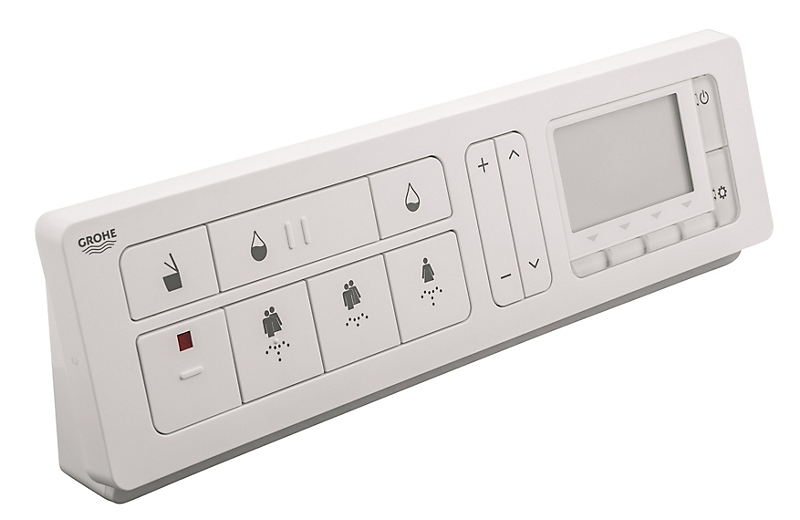 GROHE fjernbetjening Sensia 260x73mm til duschetoilet hvid med display
