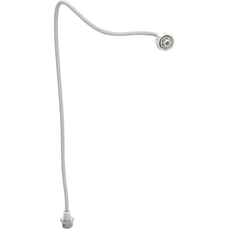 Ifö Sign slange 680mm 1/2'' vandtilslutning i bund, til Sign væghængt toilet med udv. cisterne.