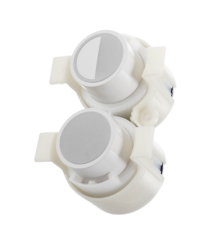 Ifö Sign trykknapsæt alene til installationssystem, hvid