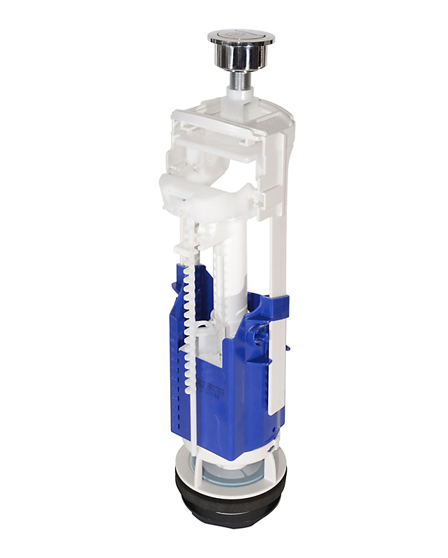 Gustavsberg Nordic 2002 bundventil med trykknap, forkromet. Erstatter 609554520