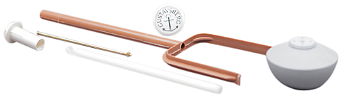 Gustavsberg bundventil, komplet til wc'er før 1982