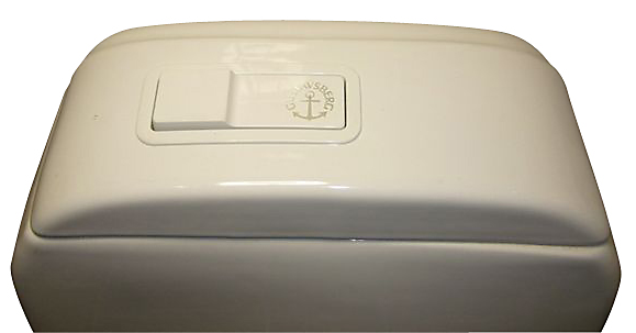 Gustavsberg trykanordning hvid