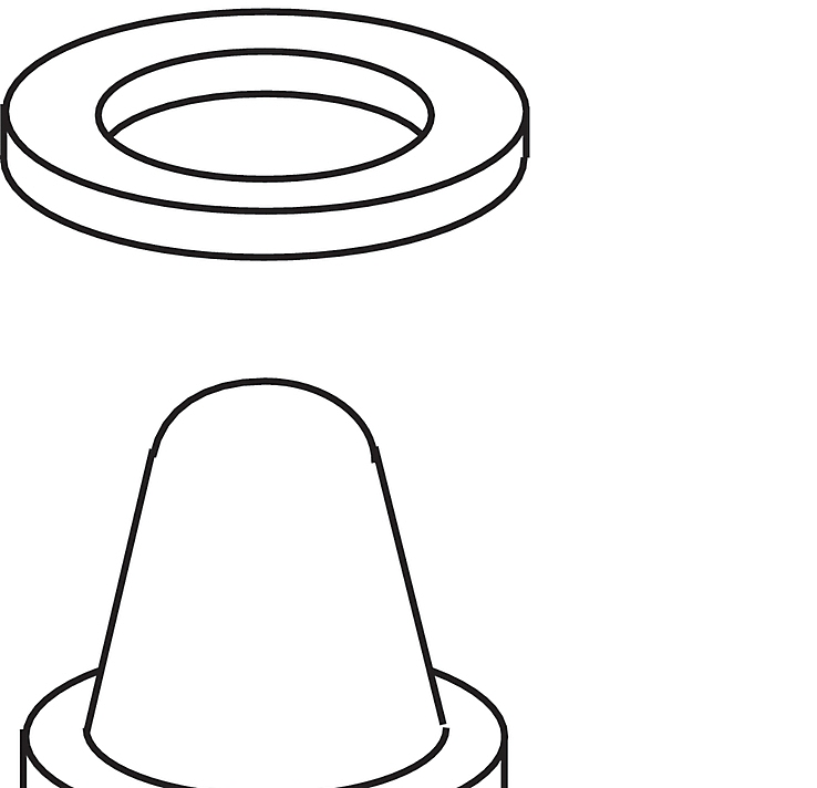 Gustavsberg filter Tf-9 til svømmventil 1982-1993