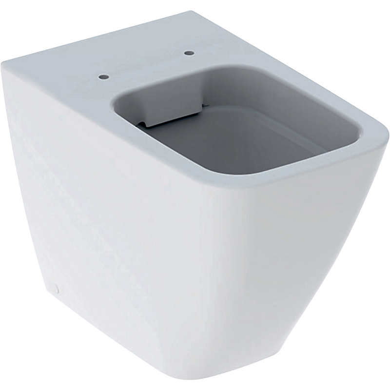 GEBERIT Icon square toiletskål 350x560x405mm t/indb.cist hvid KeraTect