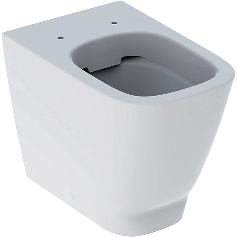 GEBERIT SMYLE toiletskål 350x410x540mm, back to wall, rimfree, universallås, hvid keratect glasur