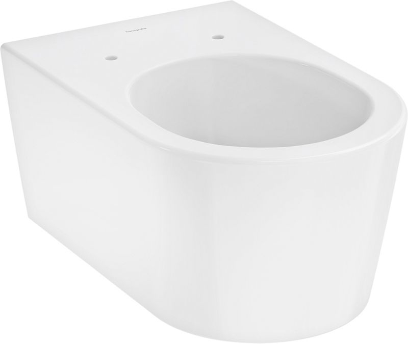 hansgrohe EluPura S Væghængt toilet 540 uden skyllerand AquaHelix Flush, HygieneEffect