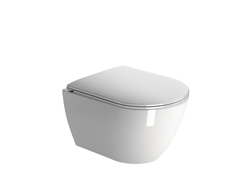 GSI Pura vægtoilet 50x36cm med swirlflush