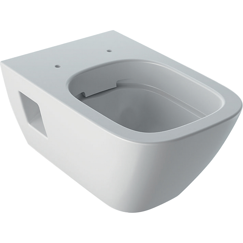 GEBERIT Renova plan hængetoiletskål 350x540x330mm rimfree hvid KeraTect
