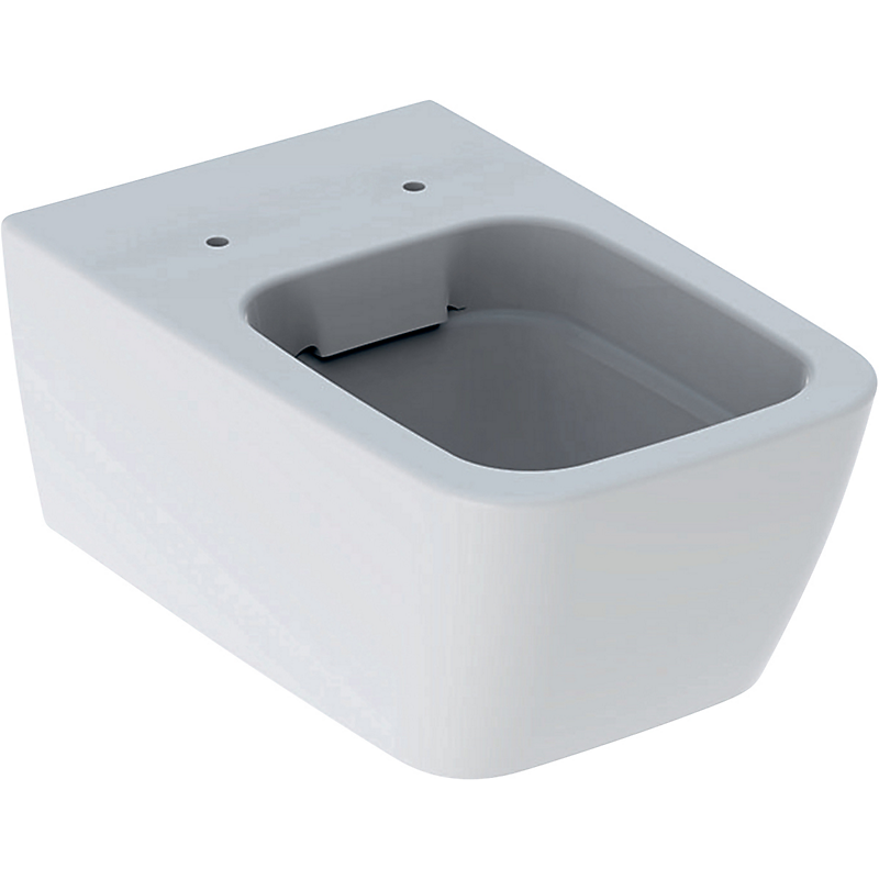 GEBERIT Icon square hængetoiletskål 350x540x330mm t/indb.cist hvid KeraTect