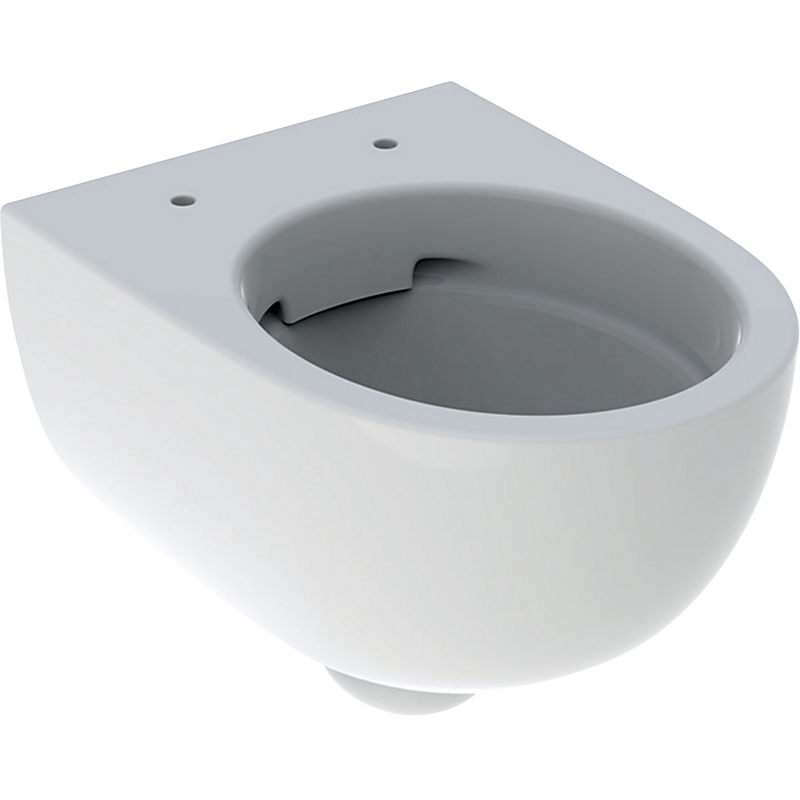 GEBERIT Renova compact hængetoiletskål 355x490x330mm hvid KeraTect