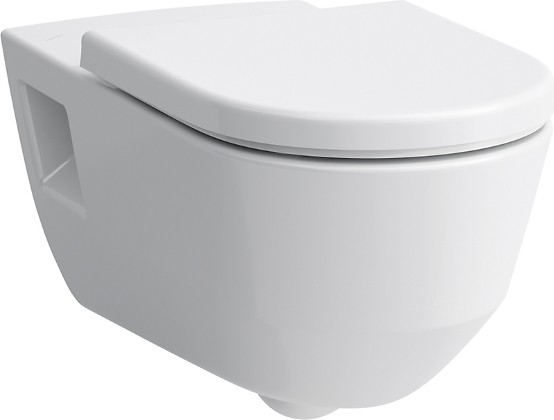 Laufen PRO LIBERTY hængeskål, 70cm boltafstand 180mm. Med åben skyllerende