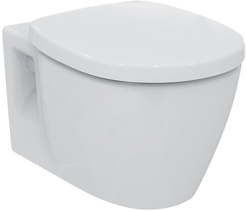 Ideal standard Connect hængeskål Rimless inkl. softclose sæde. Til indbygningscisterne 6 el. 4,5 L