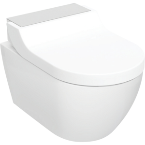 GEBERIT AquaClean Tuma Comfort douchetoilet væghængt. Hvid / KeraTect