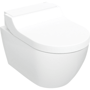 GEBERIT AquaClean Tuma Comfort douchetoilet væghængt. Hvid / KeraTect