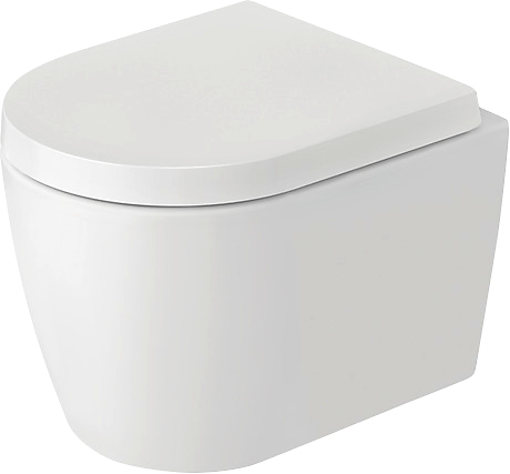 Duravit Me by Starck Compact hængeskål hygplus, mat hvid