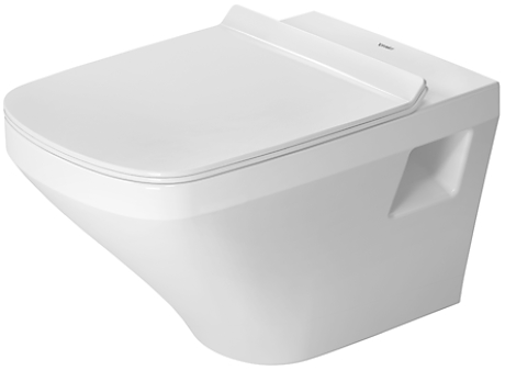Duravit DuraStyle vægtoilet 54x37cm Med lukket skyllerand og WonderGliss, bolteafstand 180mm