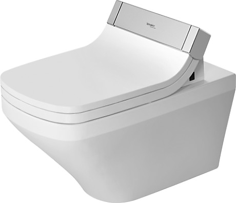 Duravit DuraStyle vægtoilet 4,5ltr. 370x620 mm, åben skyllerand. Wondergliss