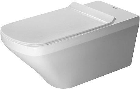 Duravit Durastyle vægtoilet 370x700 mm, wonderglis, åben skyllerand