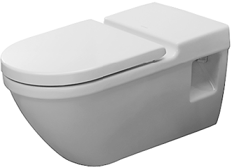 Duravit Starck 3 vægtoilet 360x700mm Wondergliss