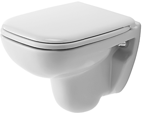 Duravit D-Code vægtoilet Compact 355x540mm