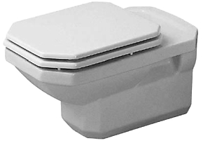 Duravit 1930 serien vægtoilet 355x575mm/6 ltr porcelæn