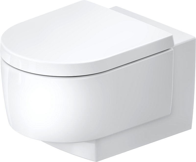 Duravit Balcoon væg-toilet 370 x 540 mm, hvid højglans, rimless